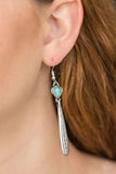 Paparazzi "Colorfully Canyonland" Blue Earrings Paparazzi Jewelry