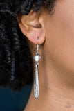 Paparazzi "Colorfully Canyonland" White Earrings Paparazzi Jewelry