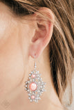Paparazzi "Rome Romance" FASHION FIX Orange Earrings Paparazzi Jewelry