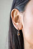 Paparazzi "Pristinely Pasadena" Copper Necklace & Earring Set Paparazzi Jewelry