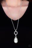 Paparazzi "Lookin Like A Million" Silver 299X Necklace & Earring Set Paparazzi Jewelry