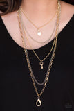 Paparazzi "Right On Key" Multi Lanyard Necklace & Earring Set Paparazzi Jewelry