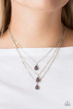 Paparazzi "Radiant Rainfall" Pink Necklace & Earring Set Paparazzi Jewelry