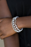 Paparazzi "Immeasurably Infinite" Silver Bracelet Paparazzi Jewelry