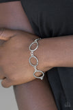 Paparazzi VINTAGE VAULT "Dress the Part" Silver Bracelet Paparazzi Jewelry