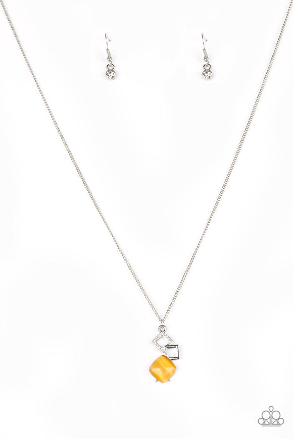 Everlasting Enchantment - Yellow Necklace - Paparazzi Accessories –  Bedazzle Me Pretty Mobile Fashion Boutique