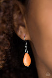 Paparazzi VINTAGE VAULT "Very Venturous" Orange Necklace & Earring Set Paparazzi Jewelry