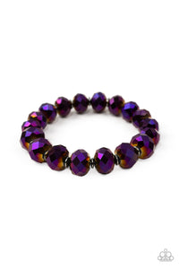 Paparazzi "Beautifully Bewitching" Purple Bracelet Paparazzi Jewelry