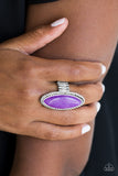 Paparazzi "Eco Ego" Purple Ring Paparazzi Jewelry