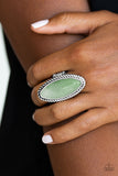 Paparazzi "Eco Ego" Green Ring Paparazzi Jewelry