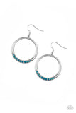 Paparazzi "Morning Mimosas" Blue Earrings Paparazzi Jewelry