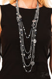 Paparazzi "Harmonious" Blue Zi Collection Necklace & Earring Set Paparazzi Jewelry