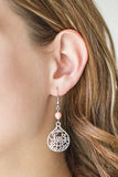 Paparazzi VINTAGE VAULT "In Bloom" Orange Earrings Paparazzi Jewelry