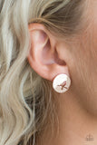 Paparazzi "The Bird Has Flown" Rose Gold Post Earrings Paparazzi Jewelry