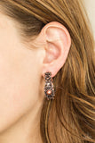 Paparazzi "Exquisite Expense" Copper Earrings Paparazzi Jewelry