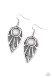 Paparazzi VINTAGE VAULT "Take A WALKABOUT" Silver Earrings Paparazzi Jewelry