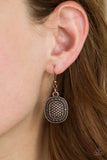 Paparazzi "Prehistoric Powerhouse" Copper Necklace & Earring Set Paparazzi Jewelry