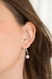 Paparazzi "Traditionally Traditional" Purple Necklace & Earring Set Paparazzi Jewelry