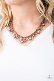 Paparazzi VINTAGE VAULT "Shipwreck Style" Copper Necklace & Earring Set Paparazzi Jewelry