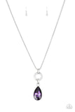 Paparazzi "Lookin Like A Million" Purple Necklace & Earring Set Paparazzi Jewelry