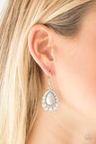 Paparazzi VINTAGE VAULT "Regal Renewal" Silver Earrings Paparazzi Jewelry