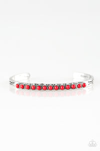 Paparazzi "New Age Traveler" Red Bracelet Paparazzi Jewelry