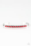 Paparazzi "New Age Traveler" Red Bracelet Paparazzi Jewelry