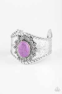 Paparazzi "Mojave Majesty" Purple Bracelet Paparazzi Jewelry