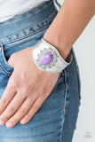 Paparazzi "Mojave Majesty" Purple Bracelet Paparazzi Jewelry