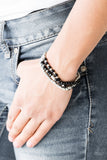 Paparazzi "Very Vivacious" Black Bracelet Paparazzi Jewelry