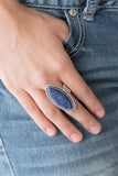 Paparazzi "Eco Ego" Blue Ring Paparazzi Jewelry