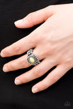 Paparazzi "All Summer Long" Yellow Ring Paparazzi Jewelry