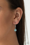 Paparazzi "Pretty Poppin" Blue Necklace & Earring Set Paparazzi Jewelry