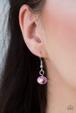 Paparazzi VINTAGE VAULT "Glamour Grotto" Purple Necklace & Earring set Paparazzi Jewelry