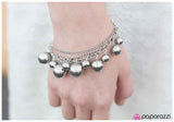 Paparazzi "Get On Your Feet - Silver" bracelet Paparazzi Jewelry
