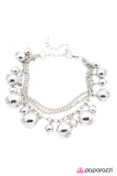 Paparazzi "Get On Your Feet - Silver" bracelet Paparazzi Jewelry