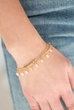 Paparazzi "I Can and I QUILL" Gold Bracelet Paparazzi Jewelry