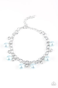 Paparazzi "Country Club Chic" Blue Bracelet Paparazzi Jewelry