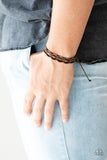 Paparazzi VINTAGE VAULT "Modern Pioneer" Brown Unisex Bracelet Paparazzi Jewelry