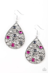 Paparazzi "Certainly Courtier" Multi Earrings Paparazzi Jewelry