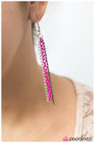 Paparazzi "Bar None" Pink Necklace & Earring Set Paparazzi Jewelry
