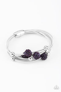 Paparazzi "Marvelously Magnetic" Purple Bracelet Paparazzi Jewelry