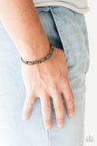 Paparazzi "Port Of Call" Dark Brown Bracelet Unisex Paparazzi Jewelry