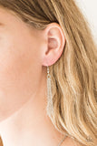 Paparazzi VINTAGE VAULT "Definitely Duchess" Silver Necklace & Earring Set Paparazzi Jewelry