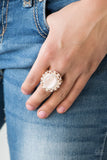 Paparazzi VINTAGE VAULT "BAROQUE The Spell" Rose Gold Ring Paparazzi Jewelry