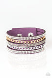 Paparazzi "Fashion Fiend" Purple Wrap Bracelet Paparazzi Jewelry