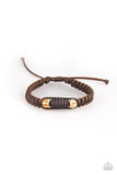 Paparazzi "Tiki Traveler" Brown Bracelet Unisex Paparazzi Jewelry
