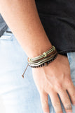 Paparazzi "Better Nature" Brown Wooden Bead Urban Bracelet Unisex Paparazzi Jewelry