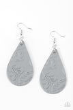 Paparazzi "Feelin Groovy" Silver Earrings Paparazzi Jewelry