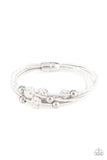 Paparazzi "Marvelously Magnetic" White Bracelet Paparazzi Jewelry